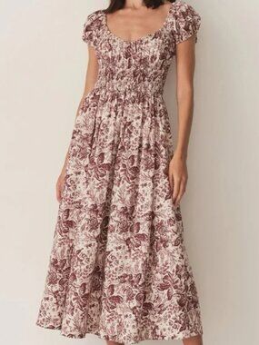 EUC Doen Quinley Toile Botanique  Size Small